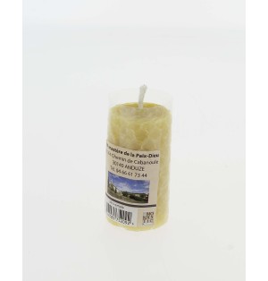 Bougie pure cire d'abeille enroulée Mini-simple