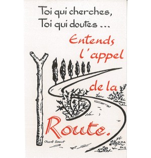 Carte Prière - CS04 - appel Route