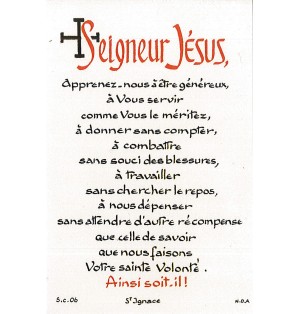 Carte Prière - SC06 - Prière scoute