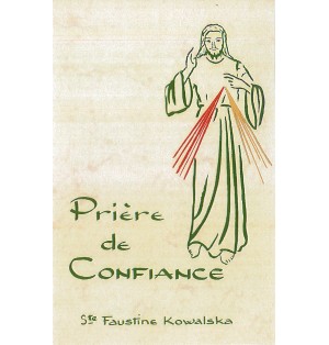 Carte Prière - PE34 Prière de Confiance