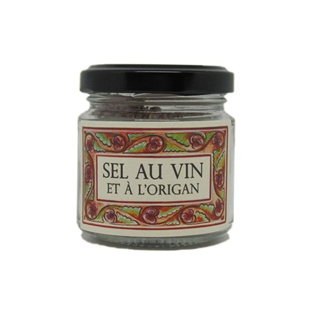 Sel au vin et à l'Origan bio