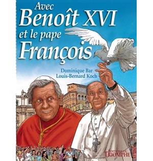 Benoît XVI et le pape François (BD)