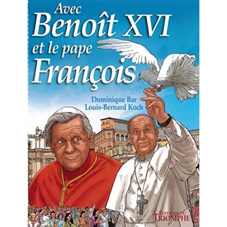 Benoît XVI et le pape François (BD)