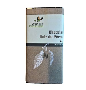 Tablette de Chocolat Noir du Pérou - Cacao 65%