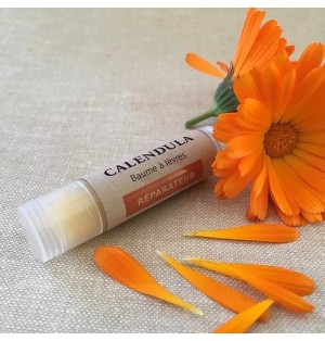 Baume à lèvres Flori'sain au Calendula - Stick - Protecteur et Réparateur