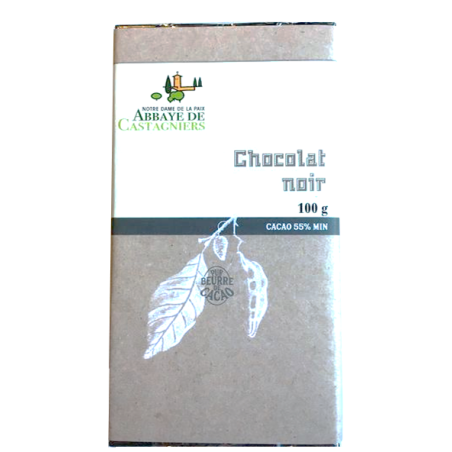 Tablette de chocolat noir 55 %