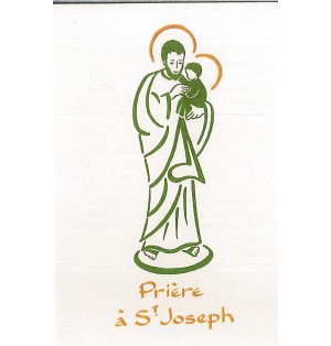 Carte Prière - PE18 Prière à Saint Joseph