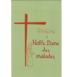 Carte Prière - PE06 Prière à ND des Malades