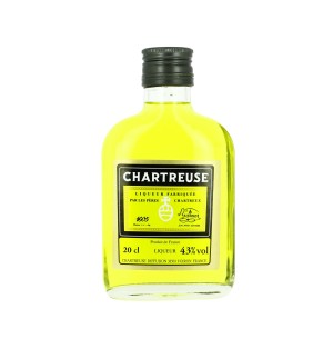Chartreuse Jaune en Flasque 43% vol - 20cl