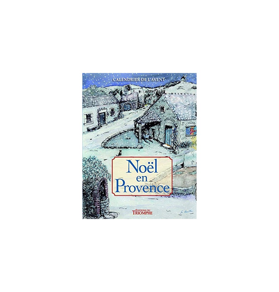 Calendrier de l'Avent - Noël en Provence Avec 1 Livret Guide