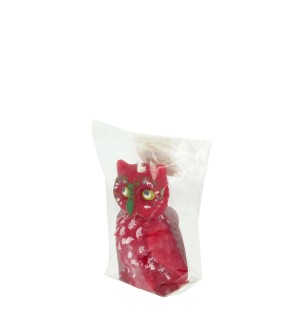 Bougie N°11 Chouette rouge