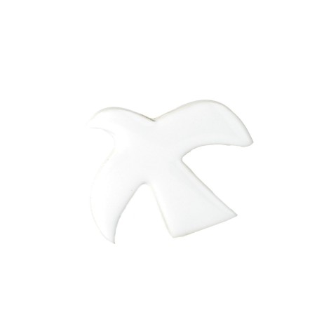 Colombe décorative en céramique à suspendre - Blanche | L'ARCHE
