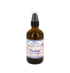 Huile de massage bio Confort