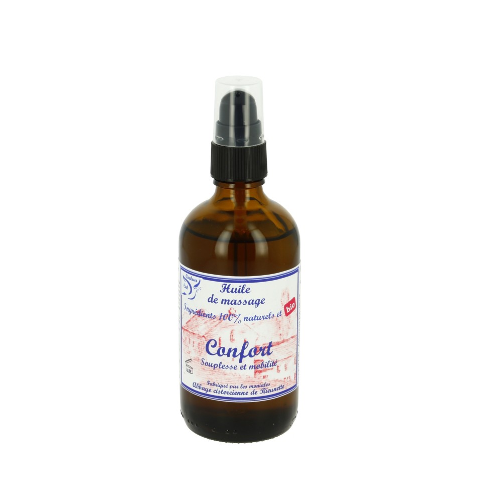 Huile de massage bio Confort