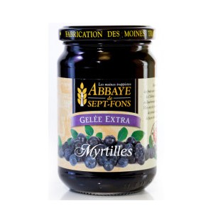 Gelée extra de myrtilles sauvages