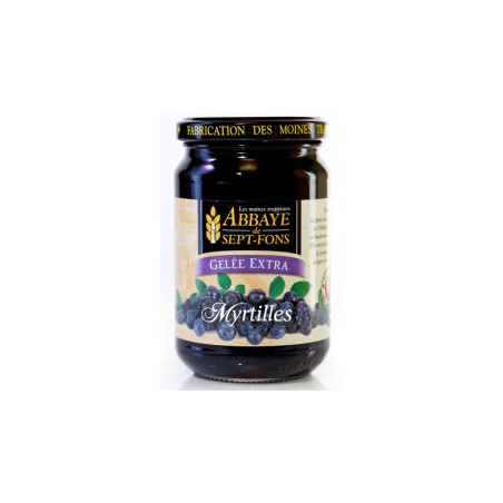 Gelée extra de myrtilles sauvages