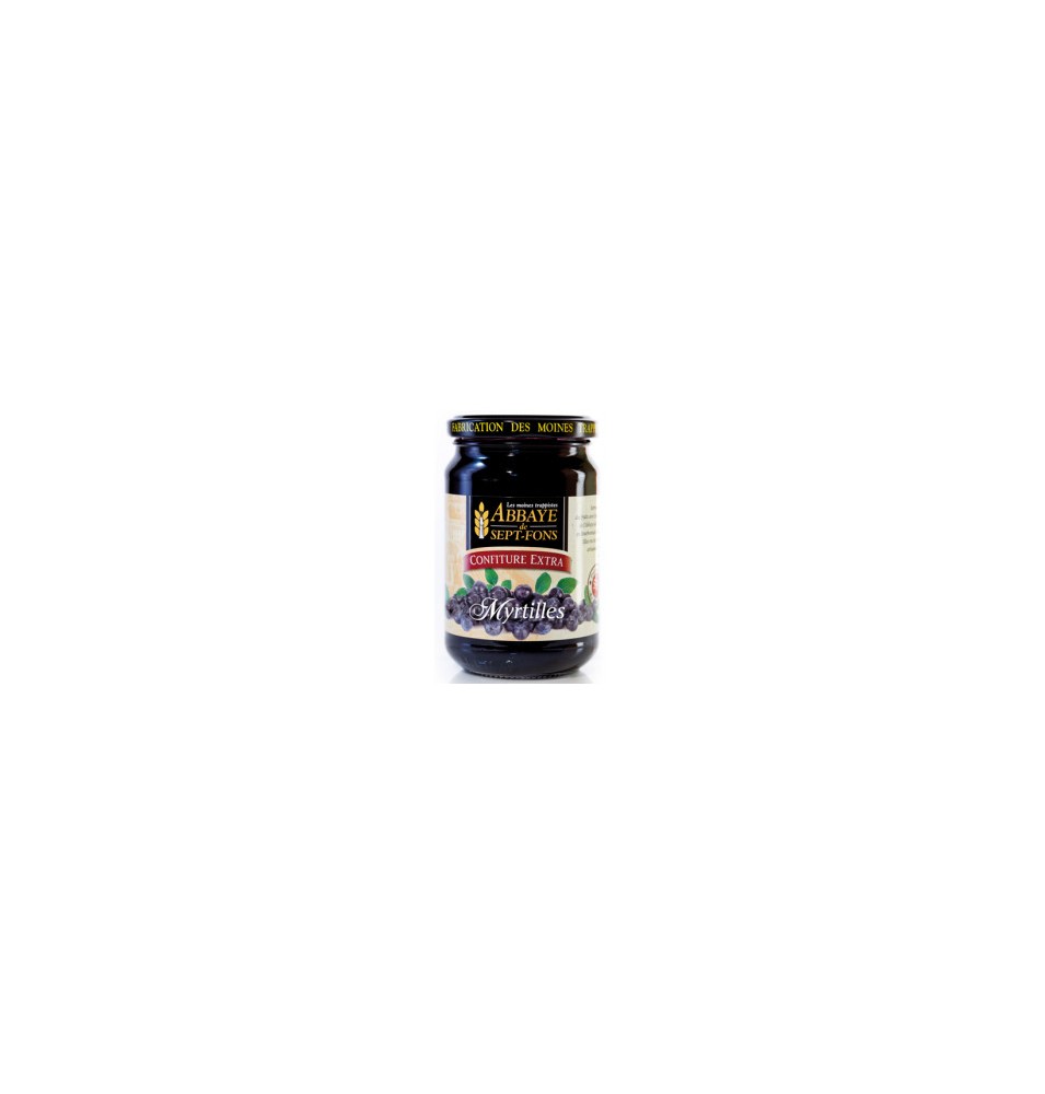 Confiture extra de myrtilles
