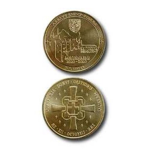Médaille du Millénaire de l'Abbaye de Solesmes