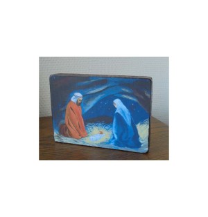 Icône La Nativité - Dim 105x150mm - (CM-IC03)