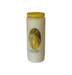 Bougie de Neuvaine - Saint Joseph - (FL-CDOV9JC)