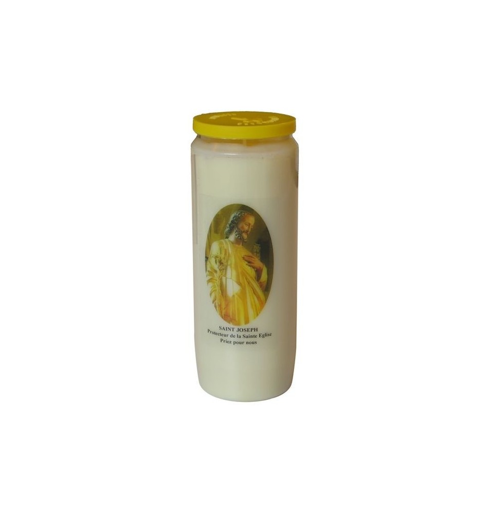 Bougie de Neuvaine - Saint Joseph - (FL-CDOV9JC)