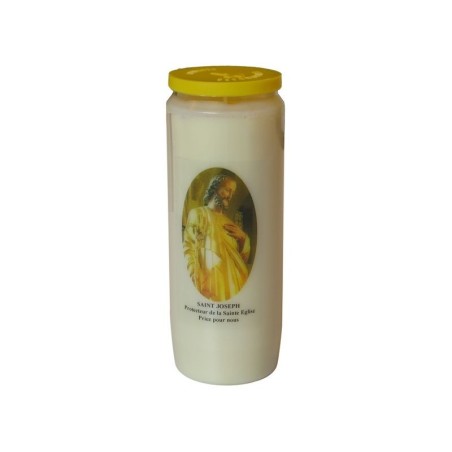 Bougie de Neuvaine - Saint Joseph - (FL-CDOV9JC)