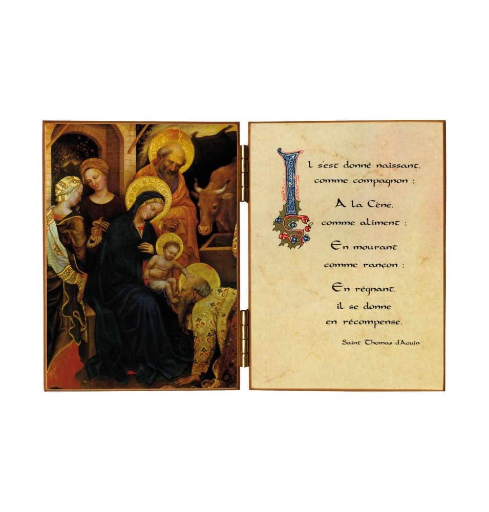Diptyque de l'Adoration des Mages - (FL-CHD102A)