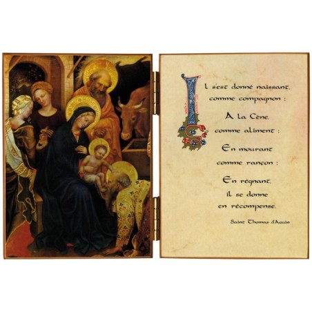 Diptyque de l'Adoration des Mages - (FL-CHD102A)