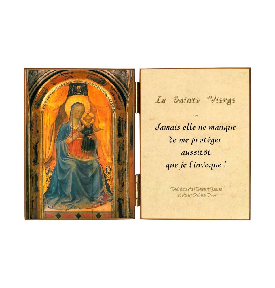 Diptyque de Vierge des Linaivoli - (FL-CHD91A)