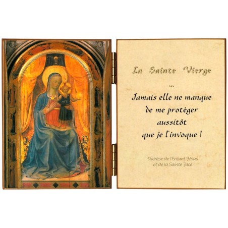 Diptyque de Vierge des Linaivoli - (FL-CHD91A)