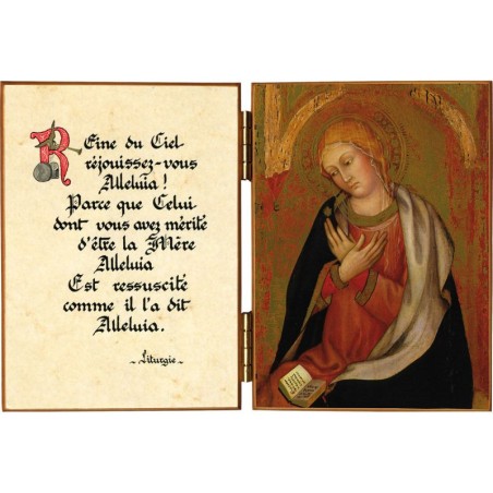 Diptyque religieux de La Vierge de l'Annonciation de Tadeo Di Bartoldo - (FL-D9C)