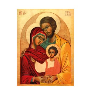 Icône de la Sainte Famille - (FL-G116)