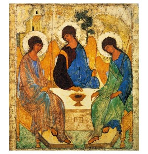 Icône de la Trinité de Roublev - (FL-G108)
