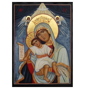 Icône de Notre-Dame des Anges - (FL-G9133)