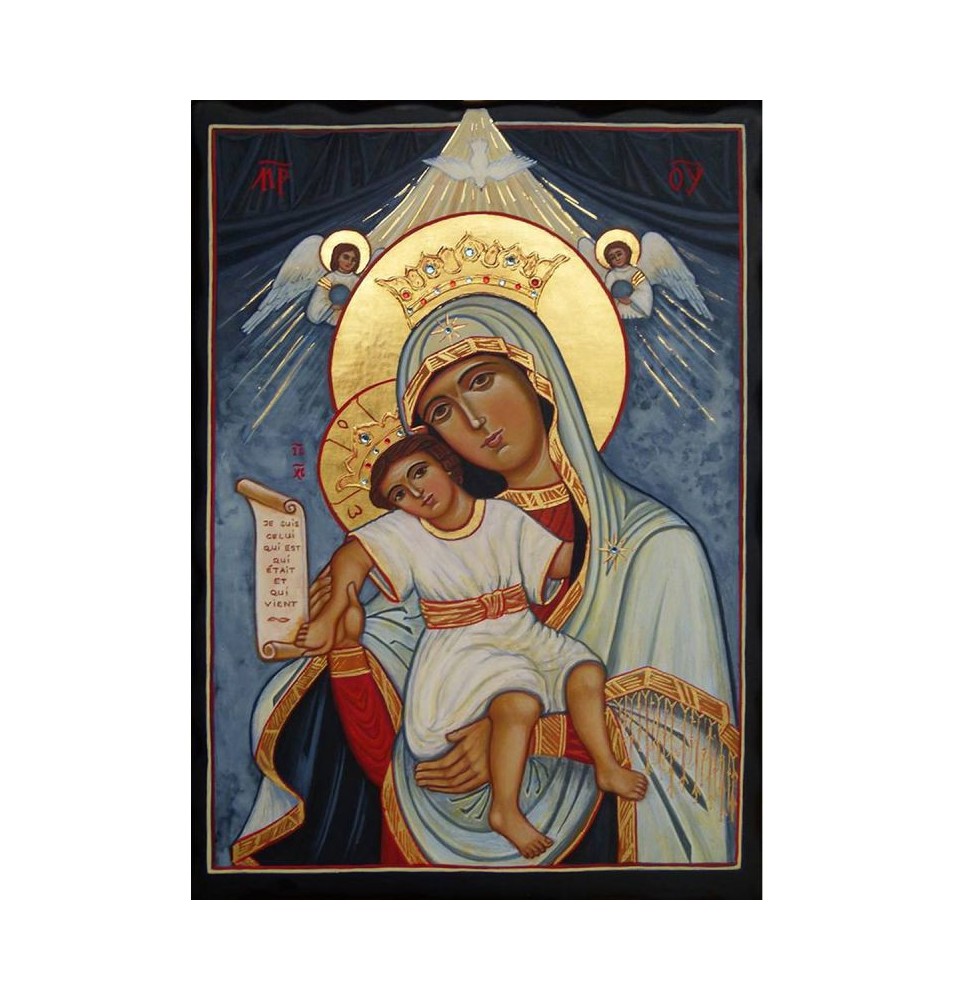 Icône de Notre-Dame des Anges - (FL-G9133)
