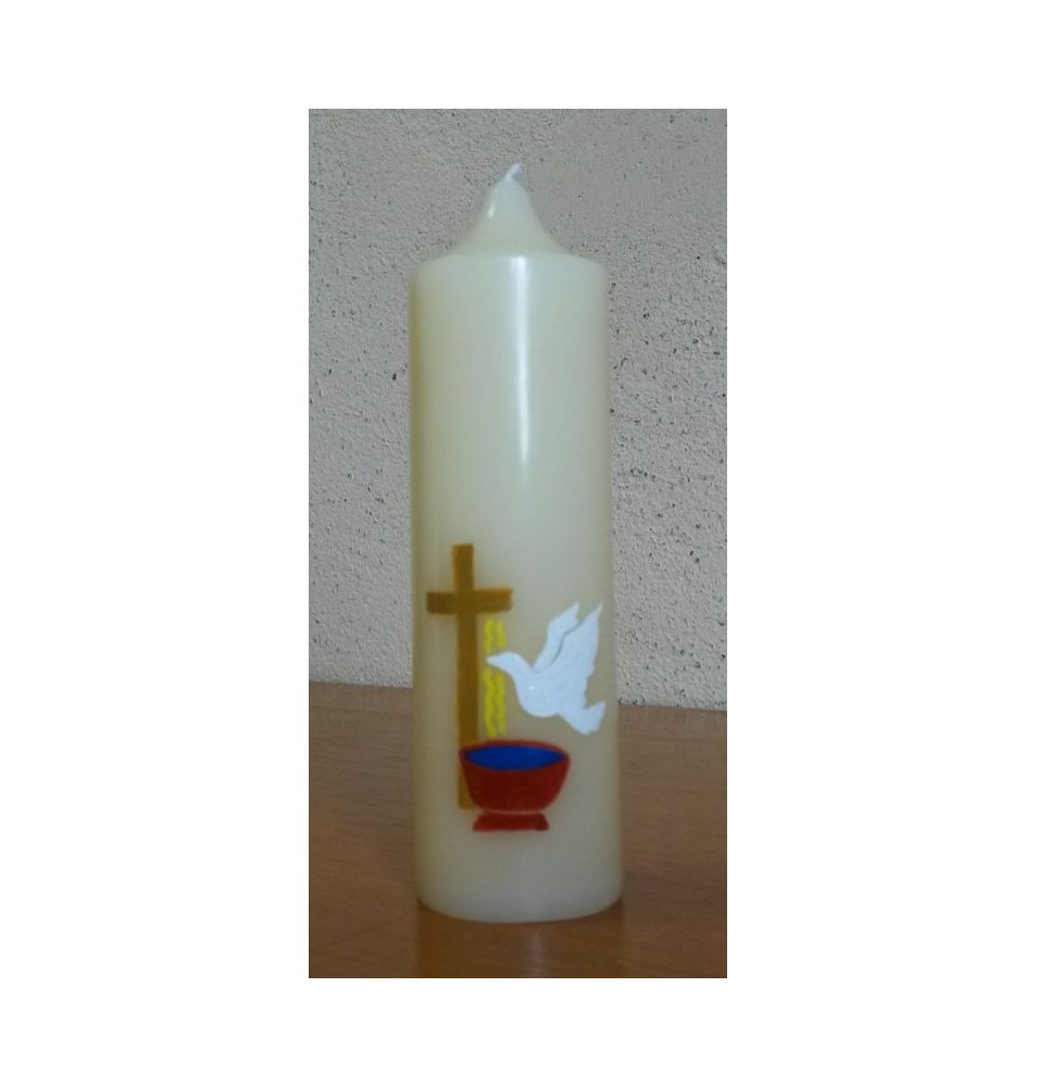 Cierge Baptême - (JE-C414)