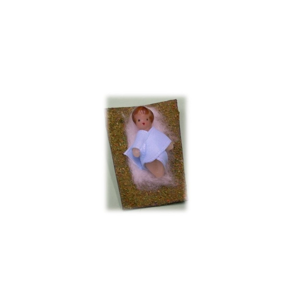 Enfant Jésus en cire 3x3 cm - (NE enf. 3)