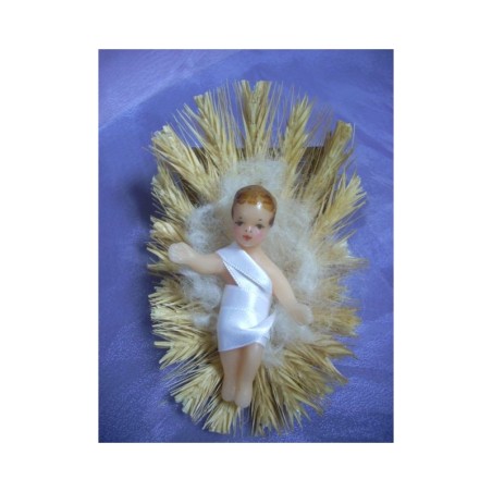 Enfant Jésus en cire 7 cm - (NE enf. 4)