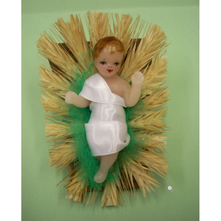 Enfant Jésus en cire de 6 cm - (NE enf. 5)