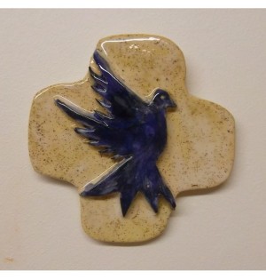 Croix Colombe - Bleu - (SC-CCb)