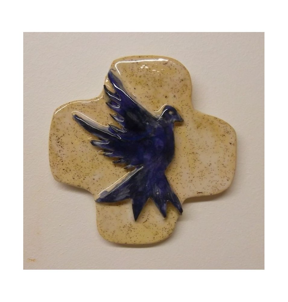 Croix Colombe - Bleu - (SC-CCb)