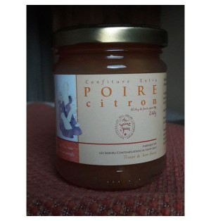 Confiture de Poire et de Citron - (JE-1055)