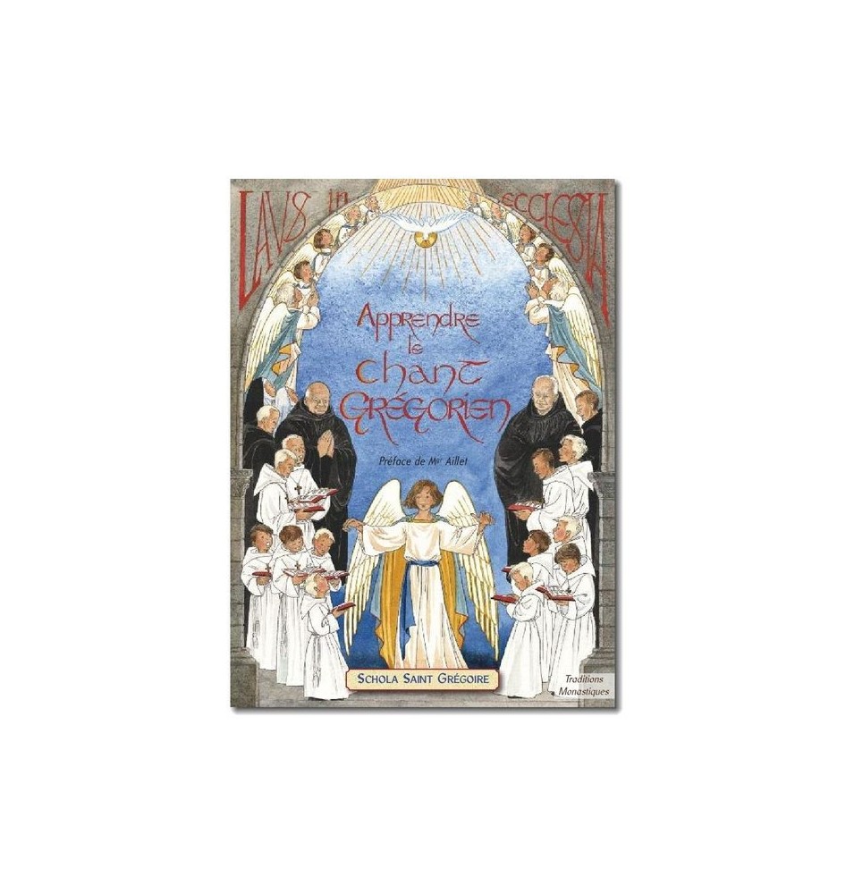 Le livre Laus in Ecclesia - Apprendre le chant grégorien - (FL-L1125F)