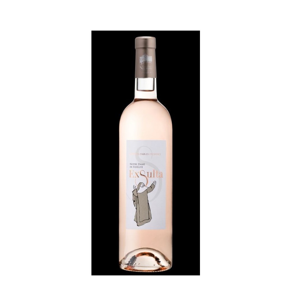 Exsulta, vin rosé par l'Abbaye de Jouques, carton de 6 bouteilles - (JO-cvexs)