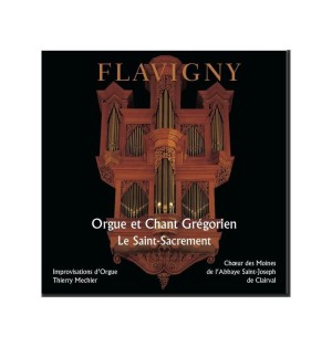 CD d'orgue et de chant grégorien : Le Saint-Sacrement (Flavigny) - (FL-CD494)