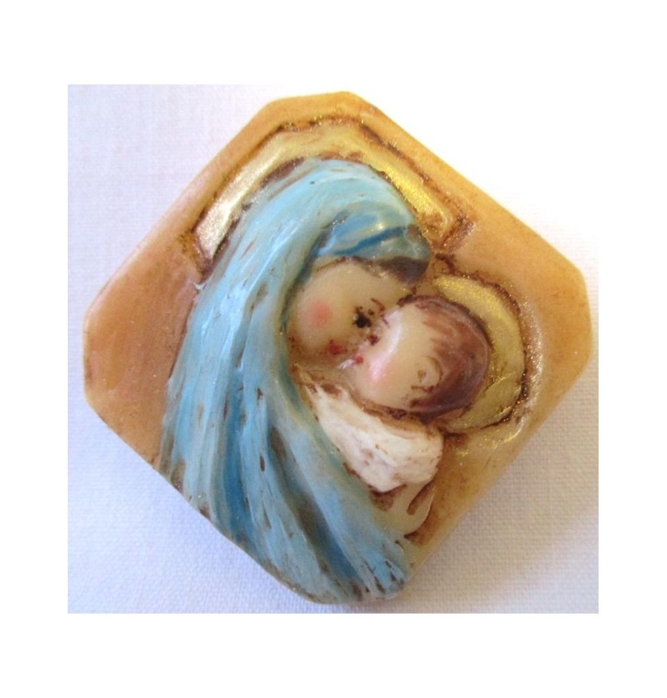 Médaillon losange - bleu - (CF CM1B)