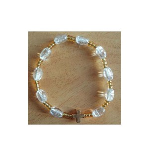 Bracelet dizainier J'aime Jésus - (CM-BD07)