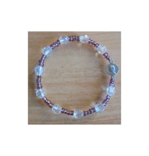 Bracelet dizainier Partout avec Marie - (CM-BD08)
