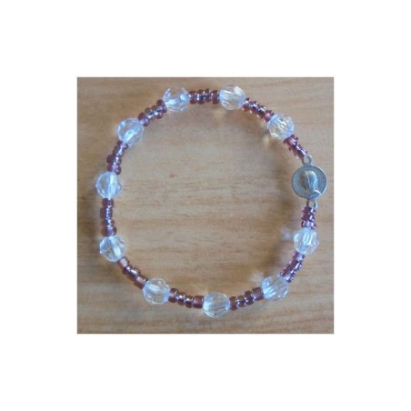 Bracelet dizainier Partout avec Marie - (CM-BD08)