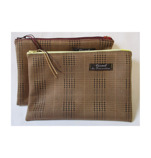 Pochette Prince de Galles - Grenat - (CF OPG Gr)